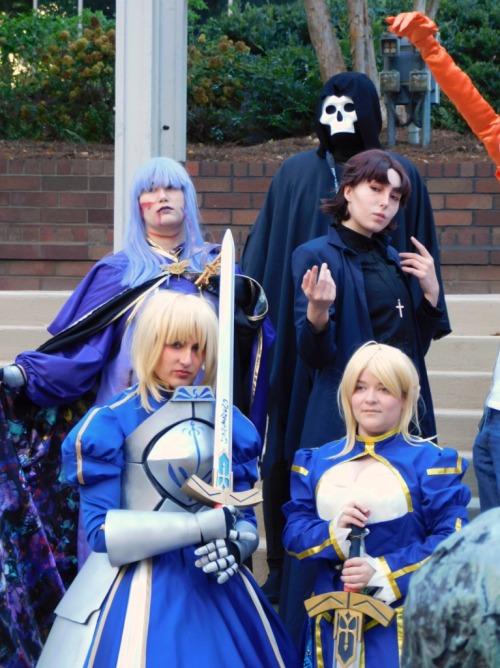 Anime Weekend Atlanta 2019 | Type-Moon Photoshoot: Fate/Stay Night Cosplayers:Message us and we&rsqu