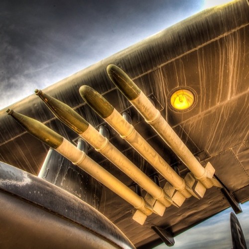 Pima Air & Space Museum #weapons #rockets #wing #plane #AirForce #fighter #jet #death (at Pima A