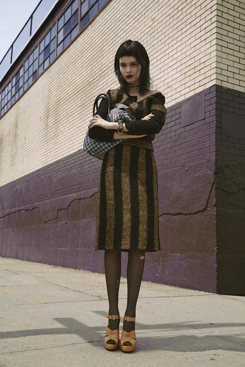 Josephine Skriver by Hans Neumann for Harper’s Bazaar Latin America, Riot Girl, 2013.