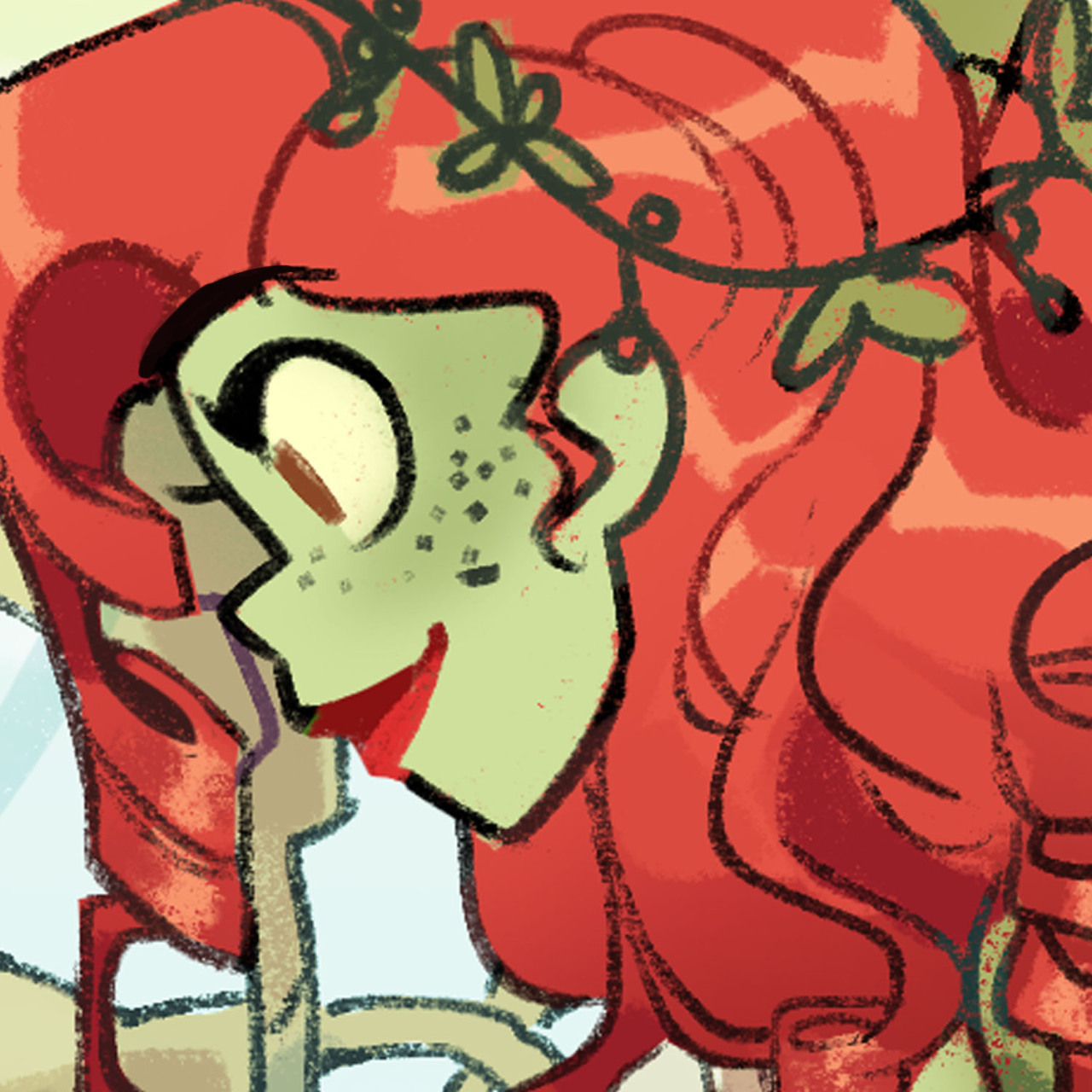glitterhobo: Took a break from comics to draw my favorite ladies!! I’m not in love
