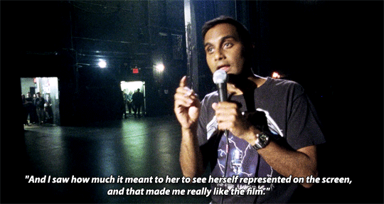 stream:It’s coming from a good place, but some people are acting weird, man.Aziz