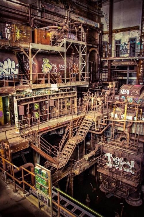 Porn photo scifiseries:Abandoned Power Plant