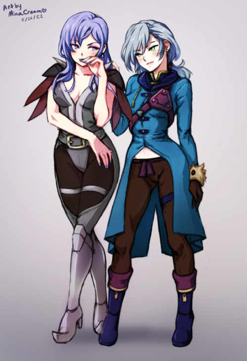 Yuri & Ashe Genderbend (FE3H)Here’s Yuria and Ashleigh, together  <3Support me on Patreon