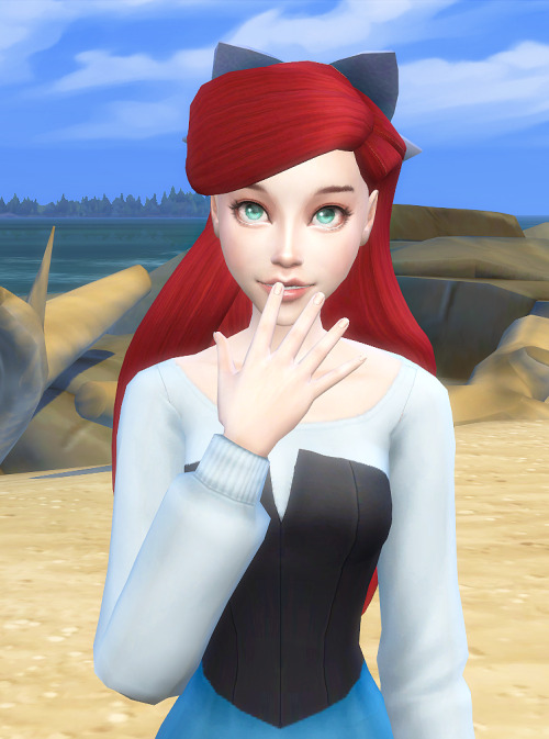 Ariel  (Human version) disney challenge▹by @oliveandoak + @simvicii  Rules: Pick your favorite 