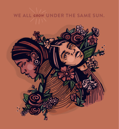 we all grow under the same sun ~ author unknown #wiseplants 