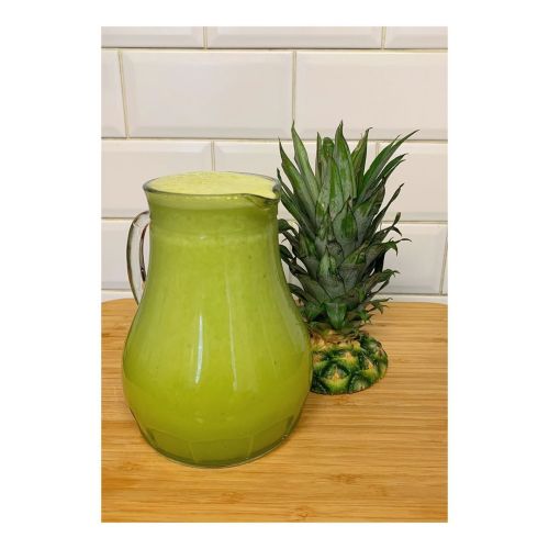 Juicing with Cucumber, ginger, green apple, lime and pineapple. Deliciously tasty you should definit