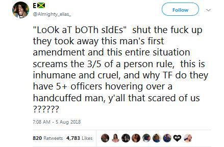 The Freedom Of Speech Being Taken Away By An Official Member Of The Government