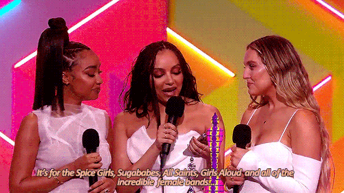 leighsroyalty: Little Mix are officially the first ever girlband to win British Group at the Brit Aw