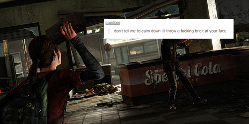 lyriumpenis-deactivated20160501:  Ellie + text posts part 1 / ?? 