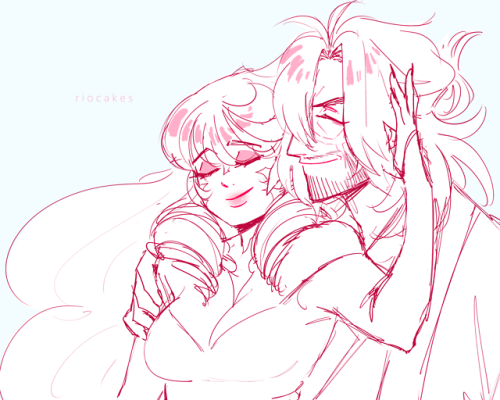 riocakes:  Marmalade and drazu’s Zaemon ^///q///^