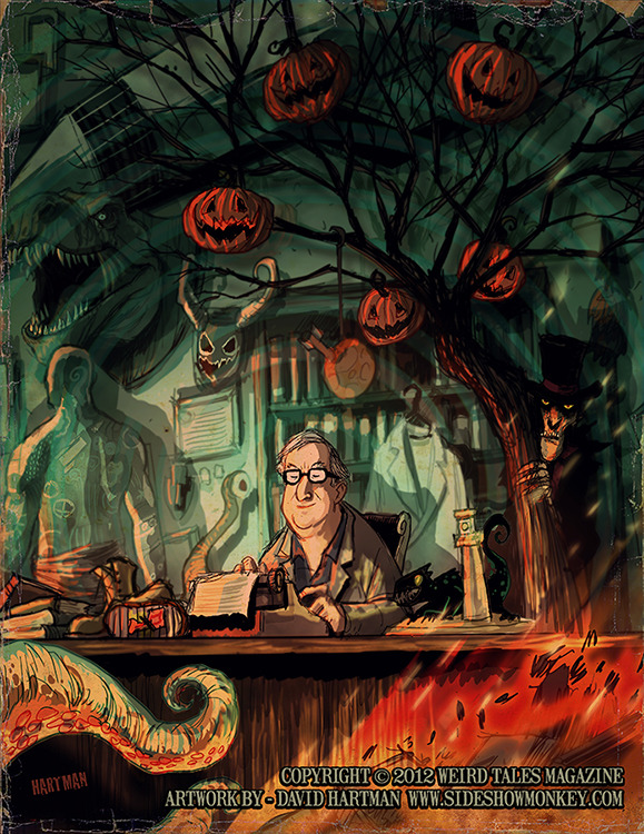 bluedogeyes:  Bradbury Weird Tales by David Hartman Artist website / deviantart
