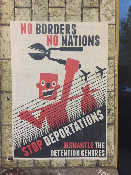 Some of the many anarchist posters seen around Sydney