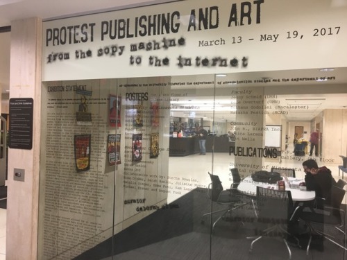 PROTEST PUBLISHING AND ART: From the Copy Machine to the InternetMarch 13 - May 19, 2017A culminatin