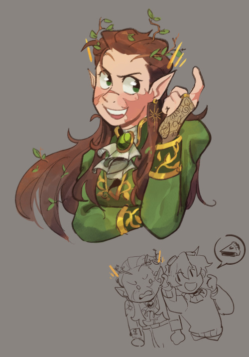 An Elf Scar As A Ko-fi Request! Finally Finally FINALLY Drew The Luscious Mattress Store