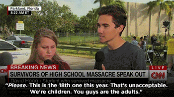 mediamattersforamerica:A student who survived the Florida school massacre condemns anyone talking ab