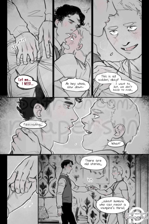 Support A Study in Black on Patreon => Reapersun on PatreonView from beginning<Page 18 - Page 19 - Page 20>—————Boop~