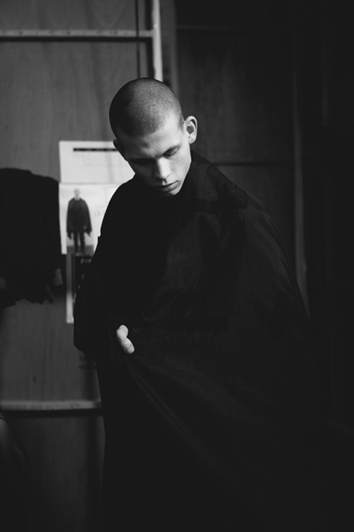 bydrome:  Backstage Matthew Miller AW14, Photographed by Cecilie Harris 