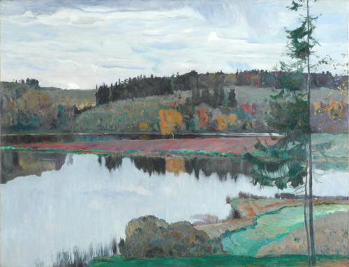 Mikhail Nesterov. Autumn Landscape. 1906. State Tretyakov Gallery, Moscow.