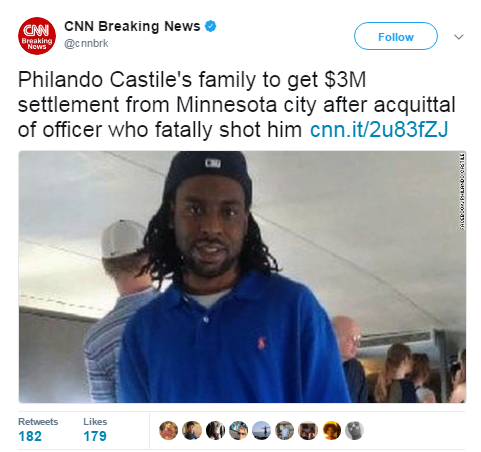 black-to-the-bones:  The mother of Philando Castile, a black motorist killed by a Minnesota police o