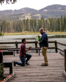 theebrownpeople: Officially engaged to my best friend ♡ @insidegaymormon