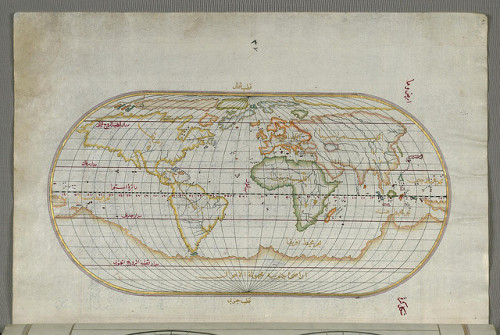 XXX mediterraneum:  Illuminated Manuscript Map photo