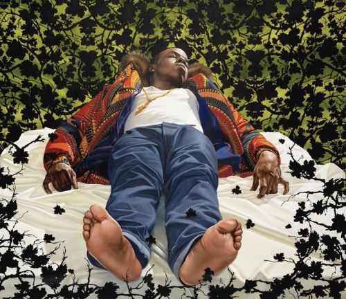 Thunderstruck9:  Antonio-M:  The Lamentation Over The Dead Christ. Kehinde Wiley,