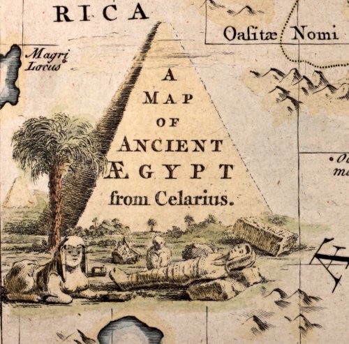 Map of Ancient Aegyptc1755