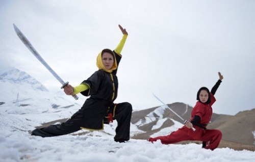 rejectedprincesses: Sima Azimi is Afghanistan’s first female Wushu trainer. She trains a group