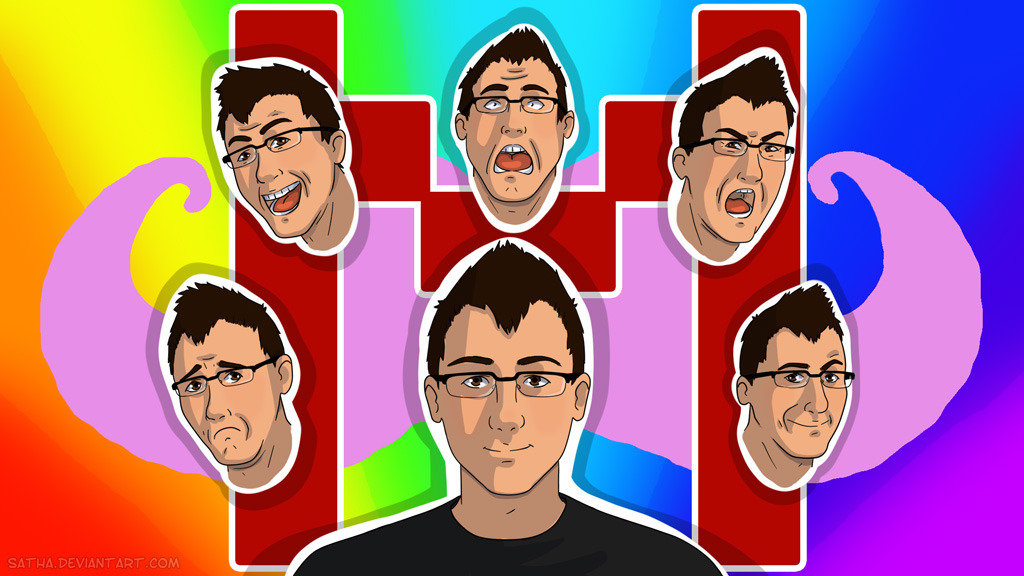 sathanna:  Fan art of Markiplier! Yay! :D I tried to capture a few of his wide range