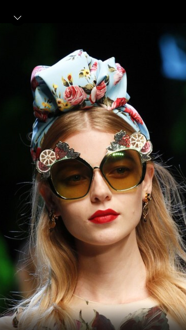 Dolce & Gabbana S/S 2017 - Sunglasses - Not Ordinary Fashion #fashion ...