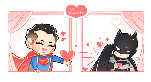 Valentine’s day Superbat &amp; Cavfleck ☕ Support Ko-fi