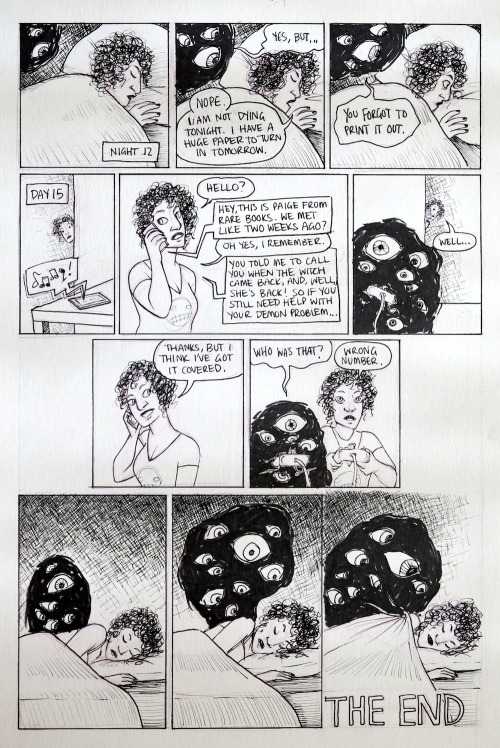 phantomqueen: my storytelling final! or, that week i almost went blind cross-hatching! it’s a couple
