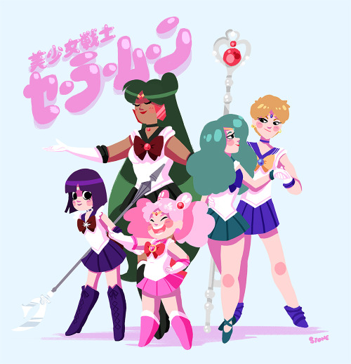 thesanityclause: whoops I drew more sailor scouts
