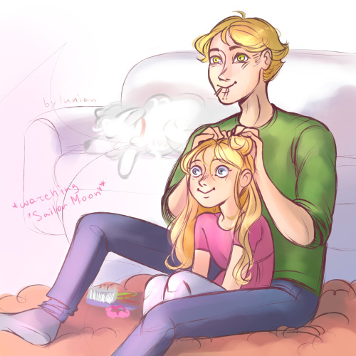 lunian:    I cant belive that I made this ..uh… “comic” which had to be silly but cute……… but actually i dont know what is it, im just a trash about Family!AU and cant help myself about it and about the strongest headcanon that Adrien will