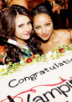  Nina &amp; Kat | TVD’s 100th Episode Party, Nov 9,2013 