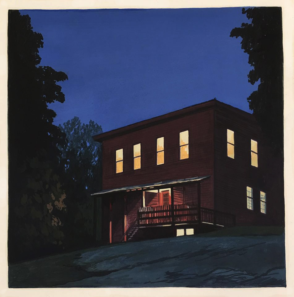 supersonicart:  Christopher Burk, Paintings. Gorgeous, mystery filled “nocturnes”
