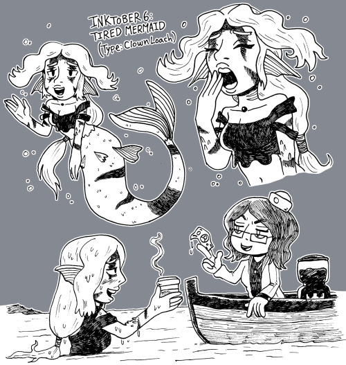 Inktober Days 5 and 6