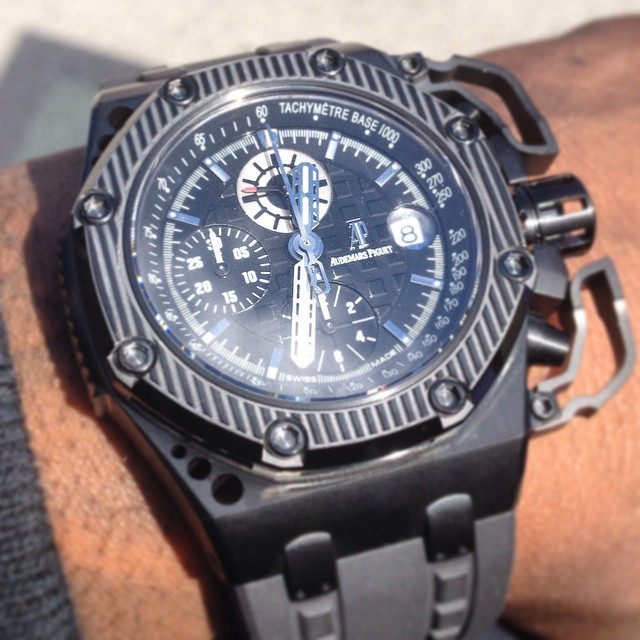 It’s not the time you put in… It’s what you put in your #time! #ap #audemars #royal #oak #offshore