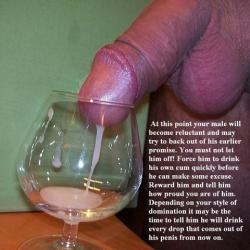 viennamistress:  I want you to drink it…