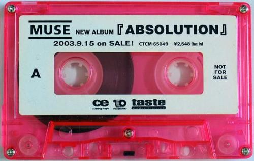 peachbellamy: muse’s absolution japanese promo cassette