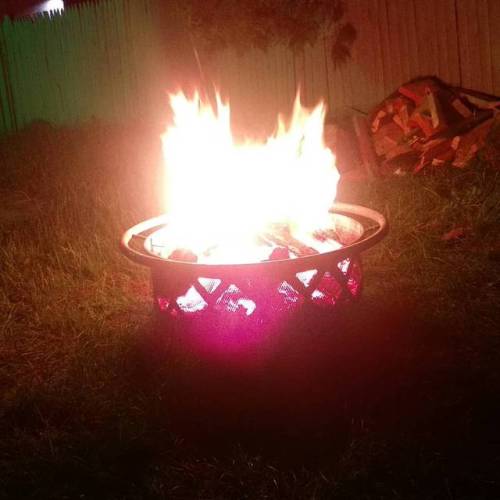 Still a great fire!!! As well as nice drinks!! (at West Revere, Massachusetts)