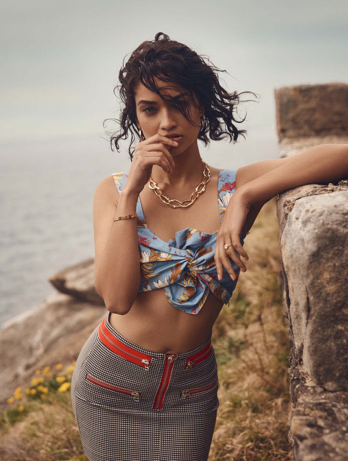 barsjakeveci:Shanina Shaik by Georges Antoni for Elle Australia January 2017