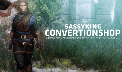 iamthekingofsass:  CNHF ConvertionShop Initial Release!  The purpose of the ConvertionShop mod is to