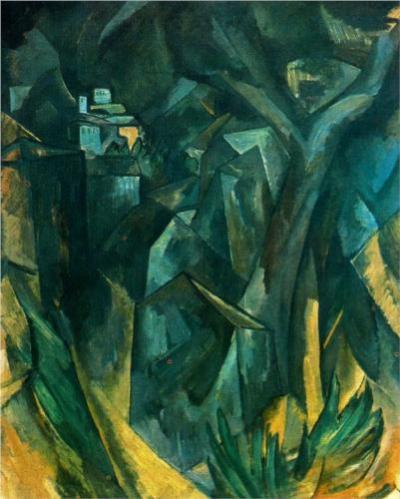 The City on the Hill
Georges Braque
1909