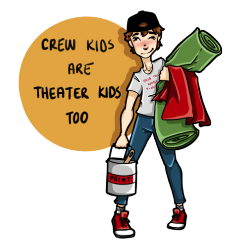 terrywho-illustrations: Not just actors are theater kids ♥️ A shout out to the rest of the te