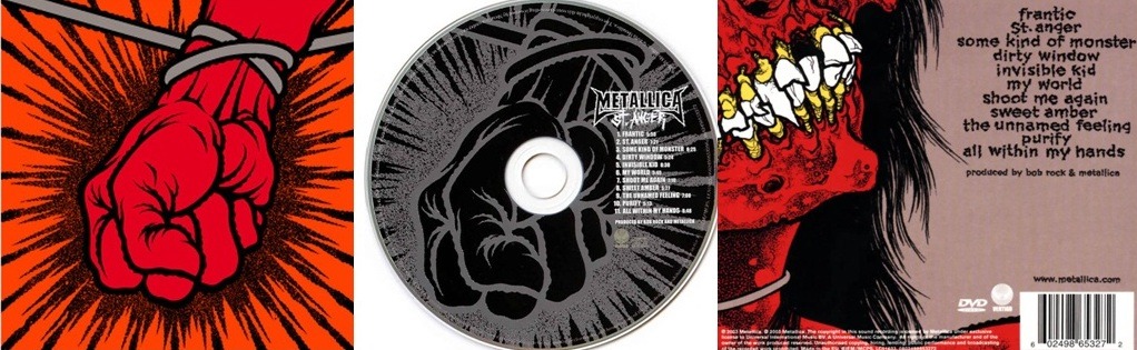 rockandmetalmania:  Metallica albums