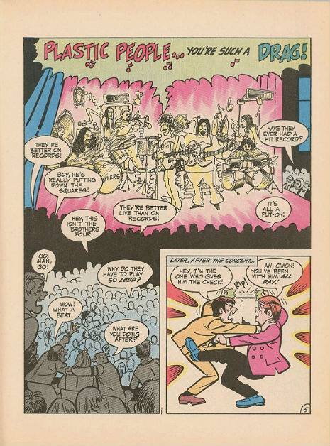 fallopianrhapsody:Frank Zappa & the Mothers of Invention in Archie Comics.