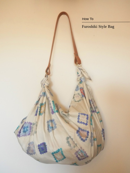 DIY Furoshiki Bag Tutorial from Bead It &amp; Weep. All you will need is 1 meter (about 1 y