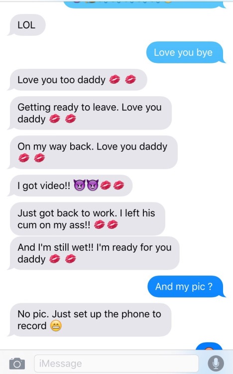 txhotwifestories: Text between my husband and me about a guy from work I took home. He fucked me on 