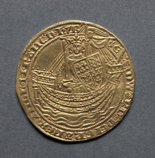 cma-medieval-art:Noble (obverse), 1351, Cleveland Museum of Art: Medieval ArtMedium: goldcle